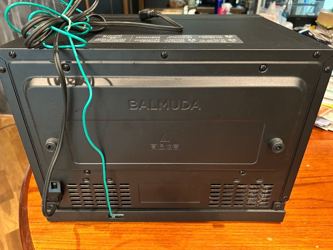 2022年製 BALMUDA オーブンレンジ ブラック E05エラー ジャンク