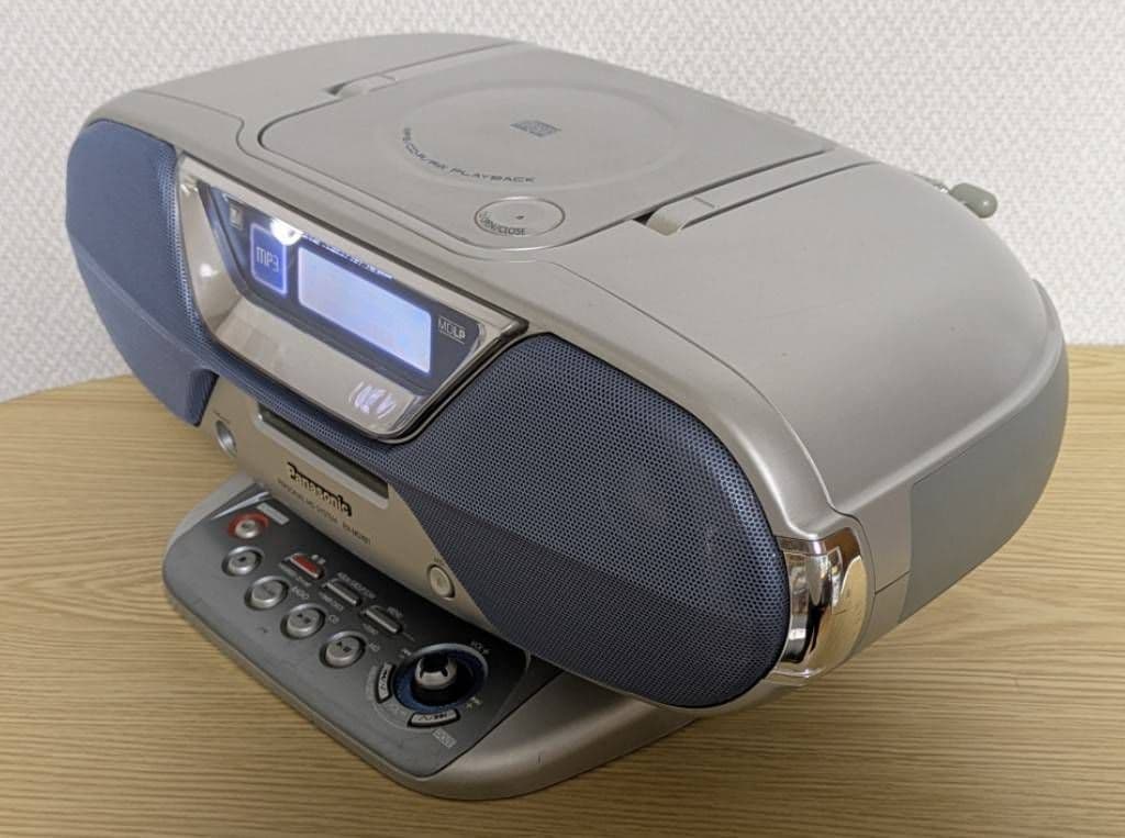 【動作確認済み】パナソニック RX-MDX61 MD・CDコンポ