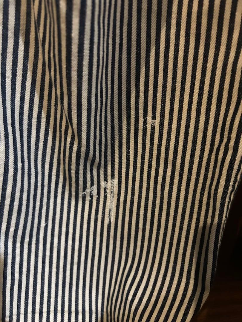 大戦モデル！！　PAYDAY ペイデイ　ヒッコリーオーバーオール　40s