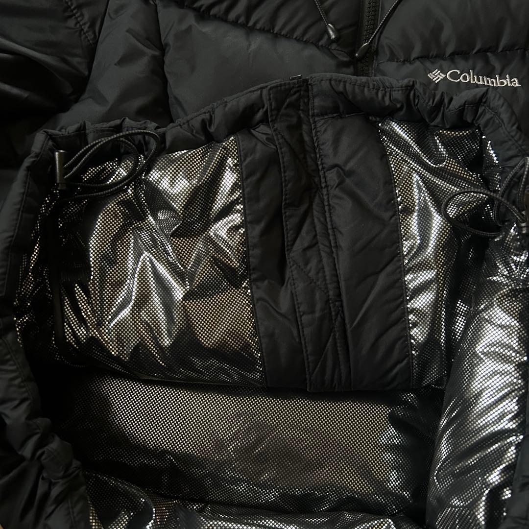 Columbiaマウンテンパーカーダウンジャケット ブラック オムニヒート M