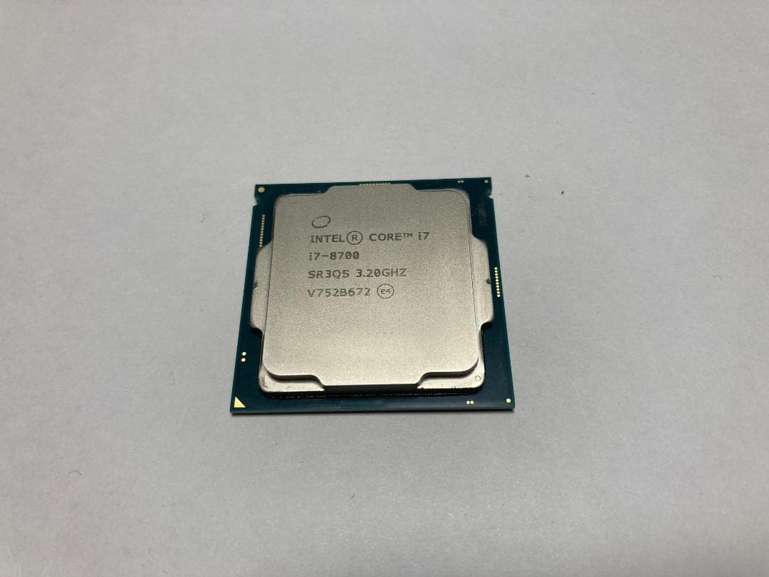 【中古】Intel® Core™ i7-8700 プロセッサー