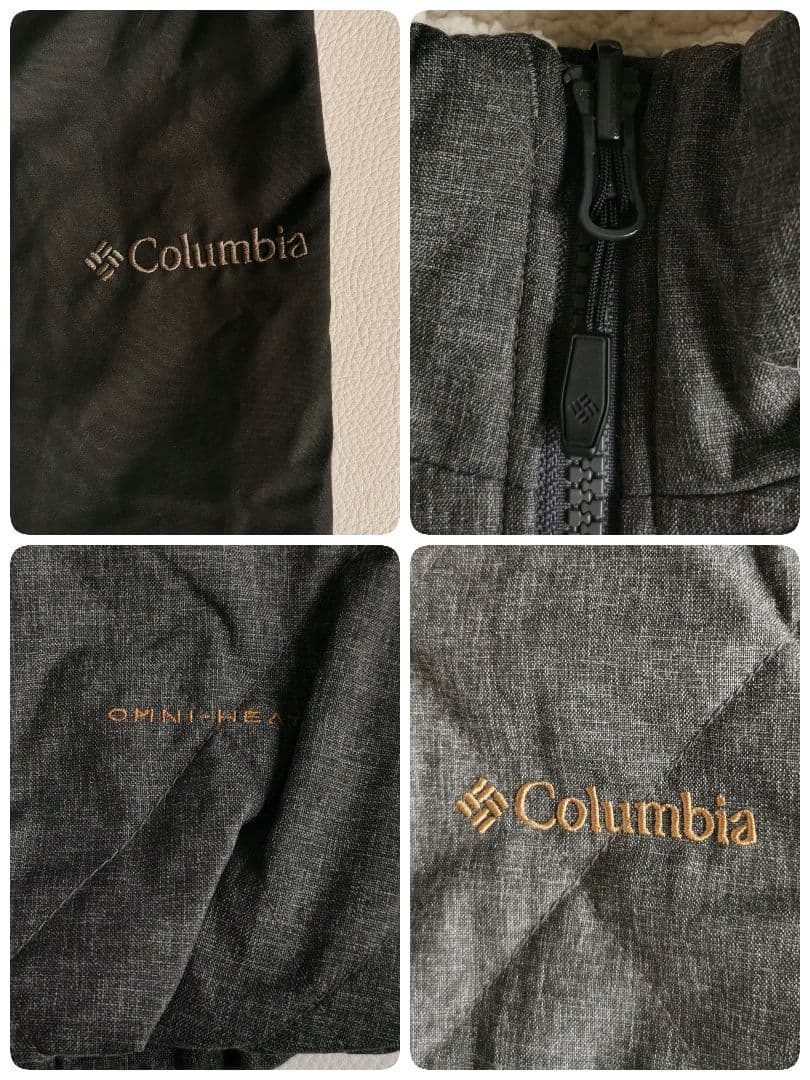 コロンビア オムニヒート3WAYコート モッズコート ライナー 撥水 黒