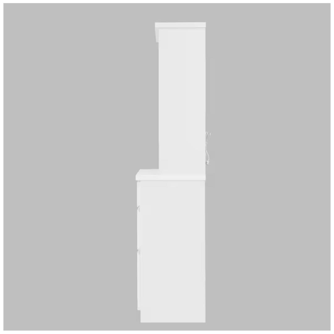 ニトリ　キッチンボード　鏡面仕様　ホワイト　幅160 高さ180