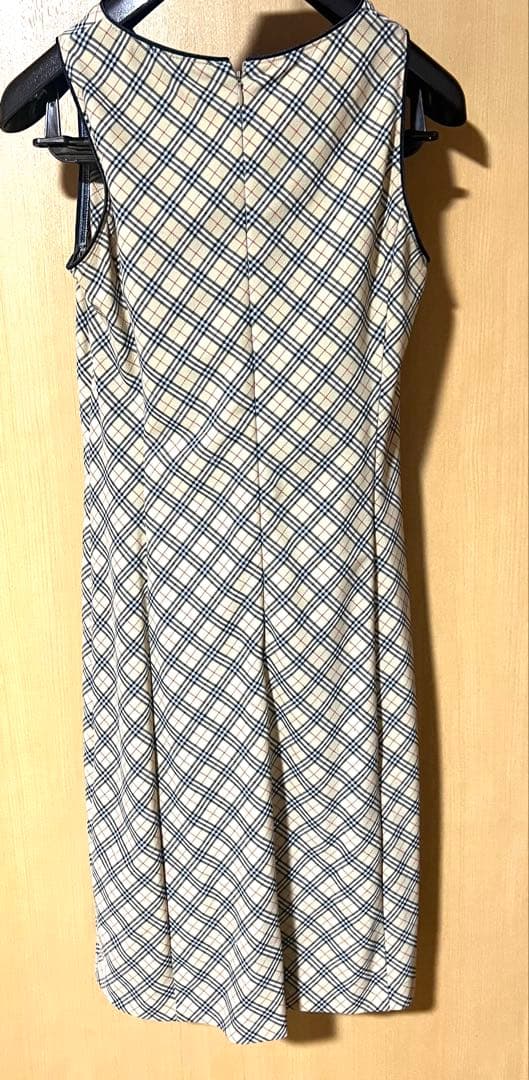 【極美品】BURBERRY ブルーレーベル　ノバチェック柄　ワンピース　38 M