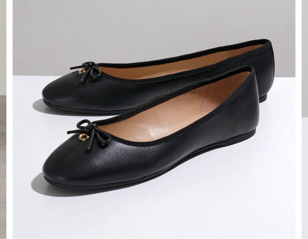 COACH コーチ バレエシューズ