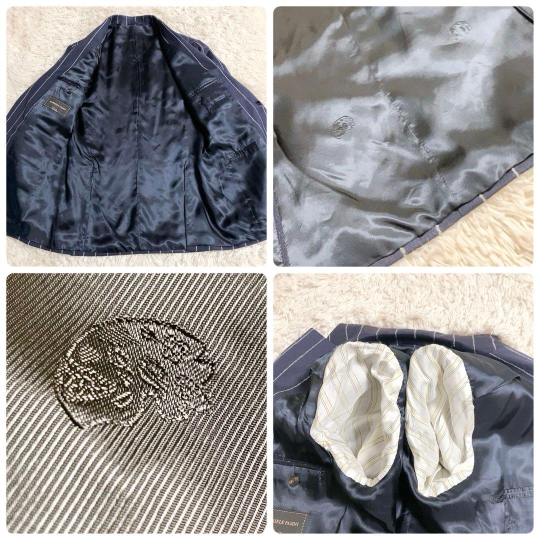 Gabriele Pasini　3ピーススーツ　フランネル　46　ダブルベスト