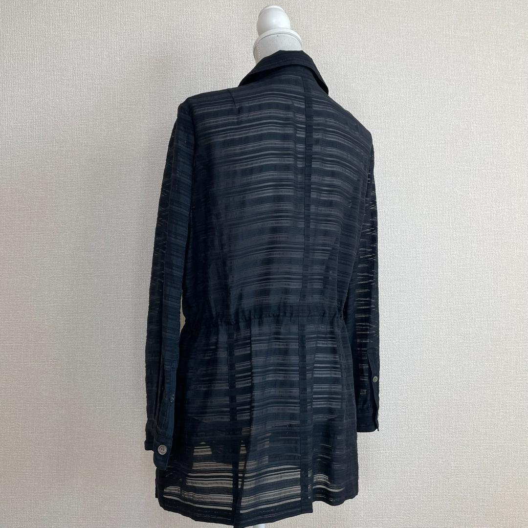 新品 レリアン Leilian 黒 トップス 15+ 大きいサイズ 日本製 春夏