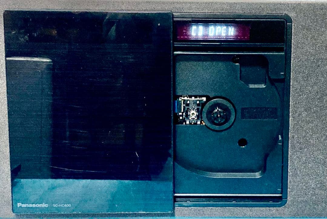 ◆Panasonic／コンパクトステレオシステム／SC-HC400／ブラック