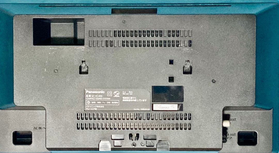 ◆Panasonic／コンパクトステレオシステム／SC-HC400／ブラック