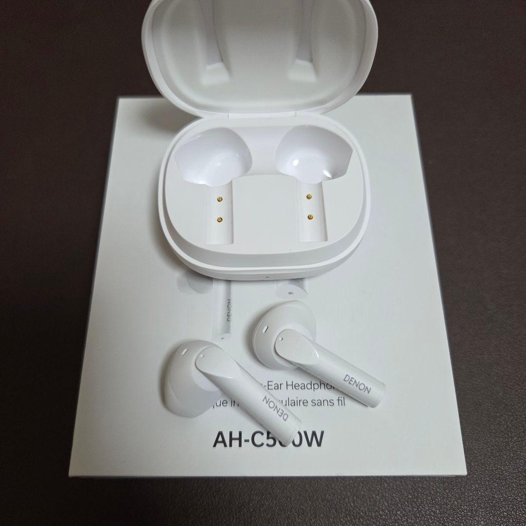 【新品同様】DENON AH-C500W ホワイト