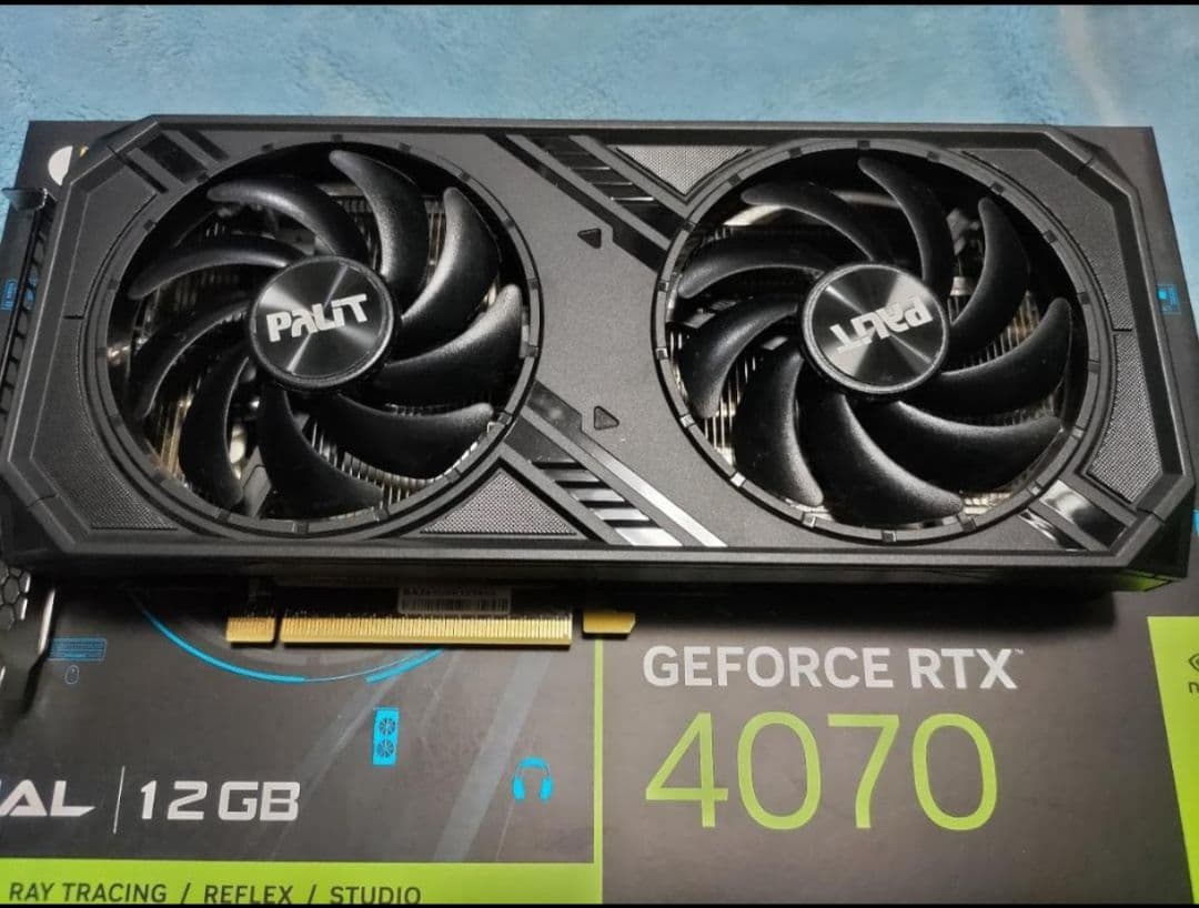 グラフィックボード・グラボ・ビデオカード PALIT GEFORCE RTX 4070 12GB