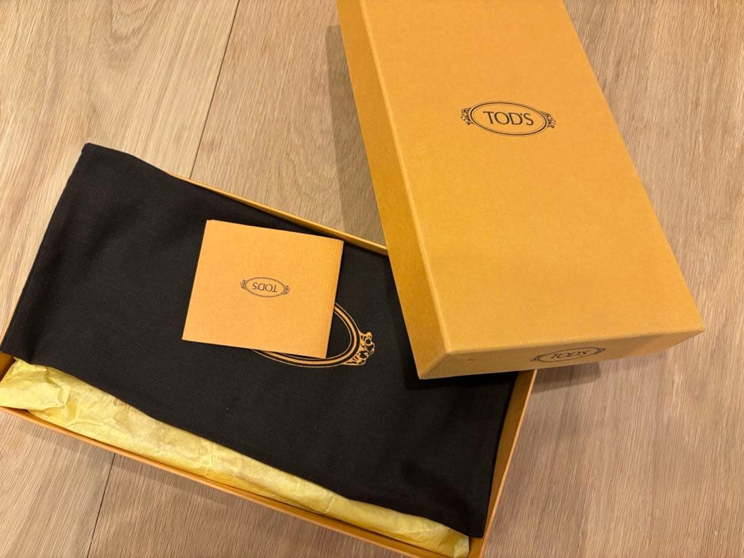 Tod's トッズ　ブラック　フラットシューズ　37 1/2