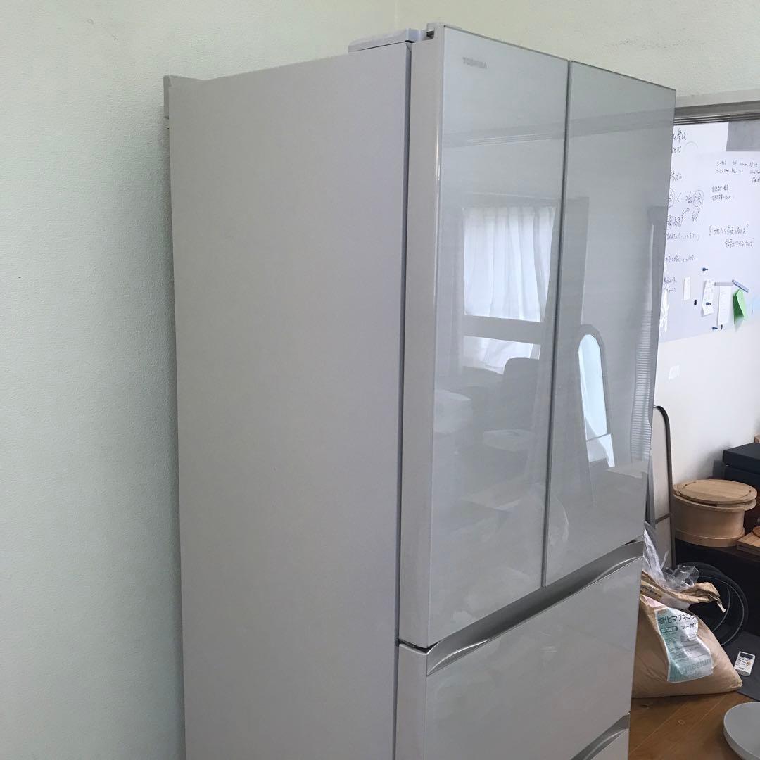 【引取り限定・超特価】 458L大型冷蔵庫 TOSHIBA GR-H460FV