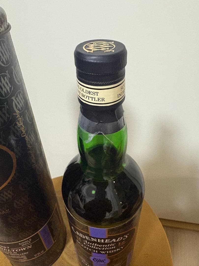 スプリングバンクCadenhead's 1987 スコッチウイスキー