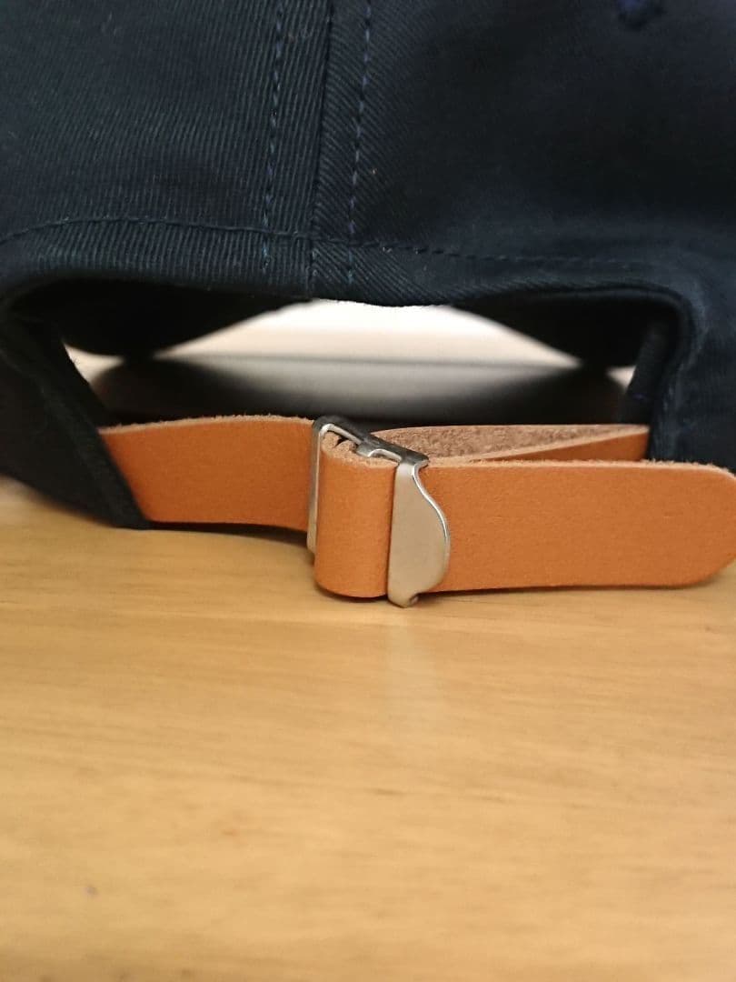 帽子 THE REAL McCOY'S LOGO BASEBALL CAP NAVY