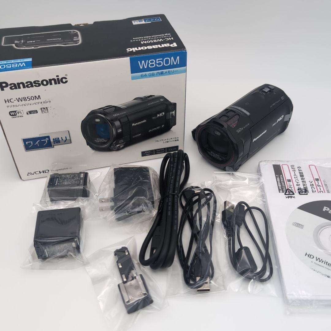 美品　Panasonic　HC-w850m ブラック
