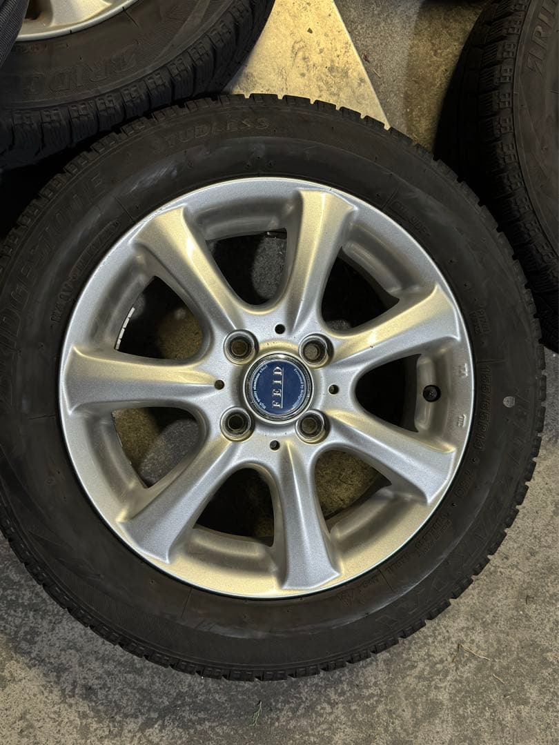 20年製155/65R14 ブリジストン VRX スタッドレス 4本