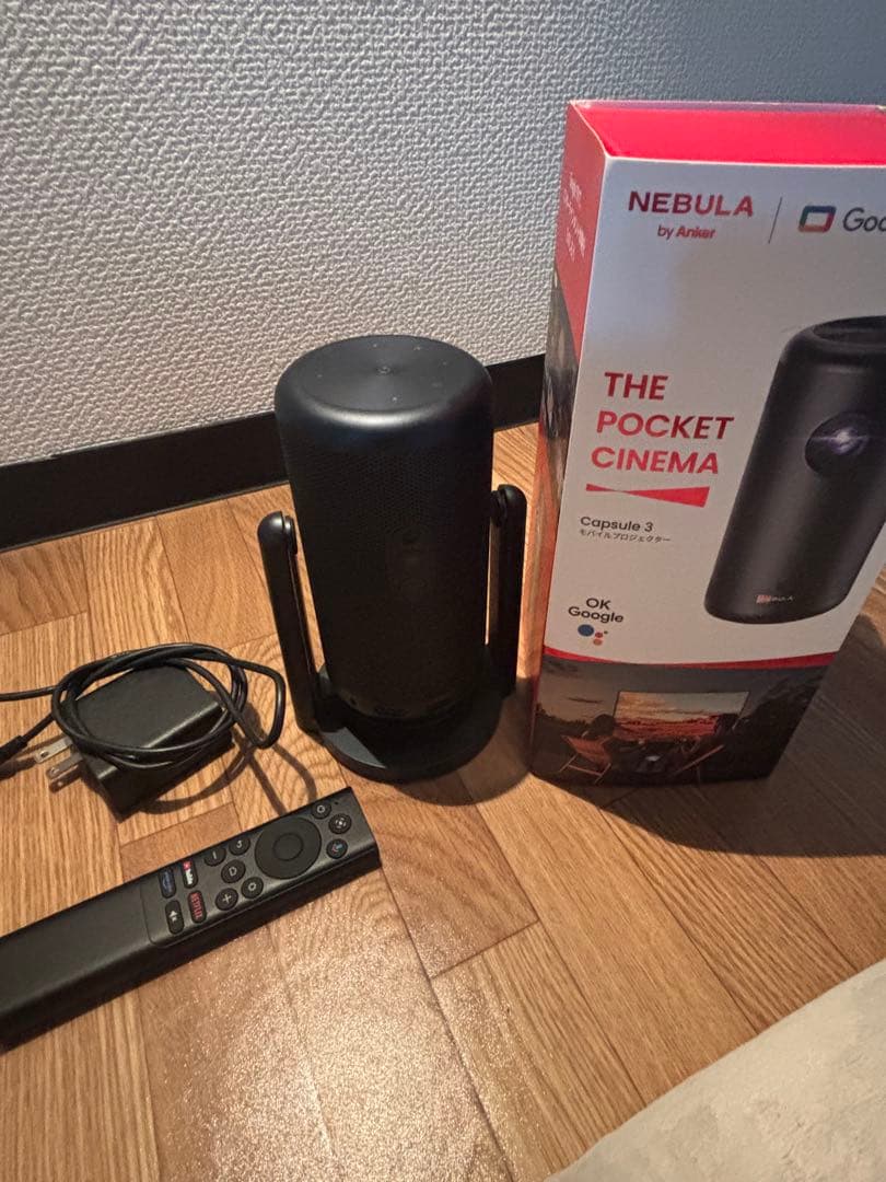 【美品】Anker Nebula Capsule3＋スタンド付