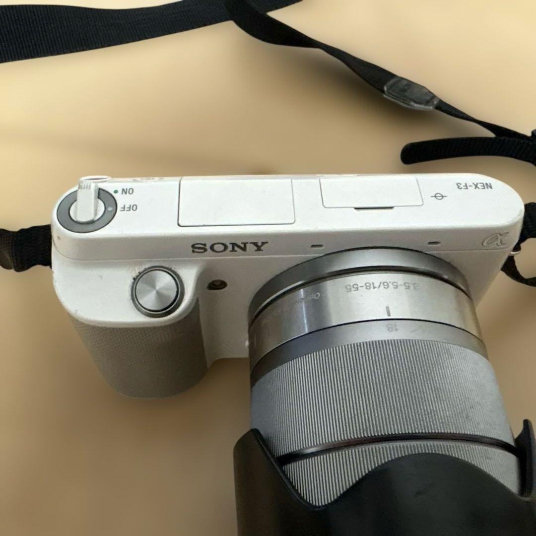 SONY NEX- F3ミラーレスカメラ レンズ付き