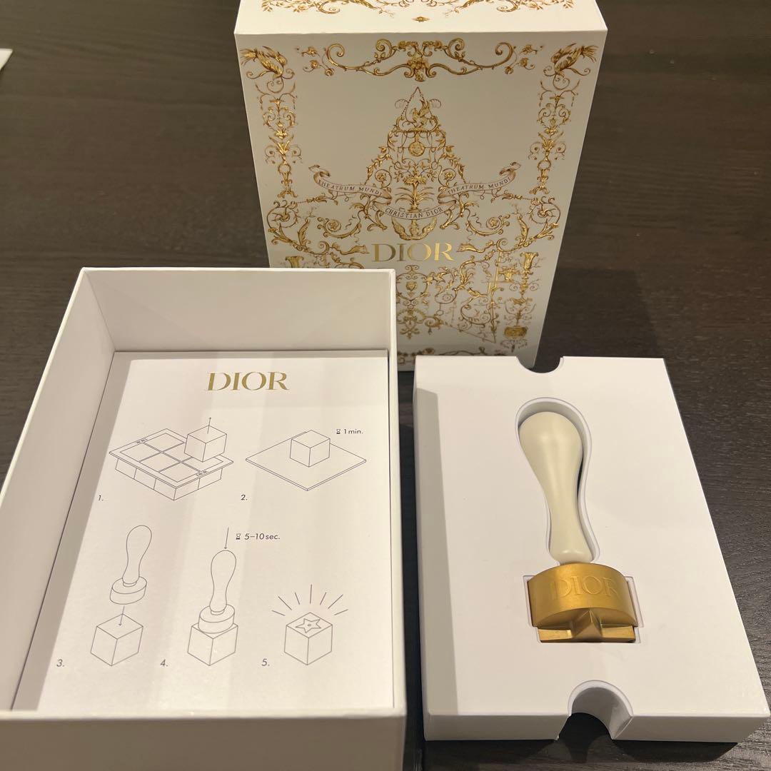 【４月は少しだけ小物整理。】ディオール　アイススタンプ　ノベルティ