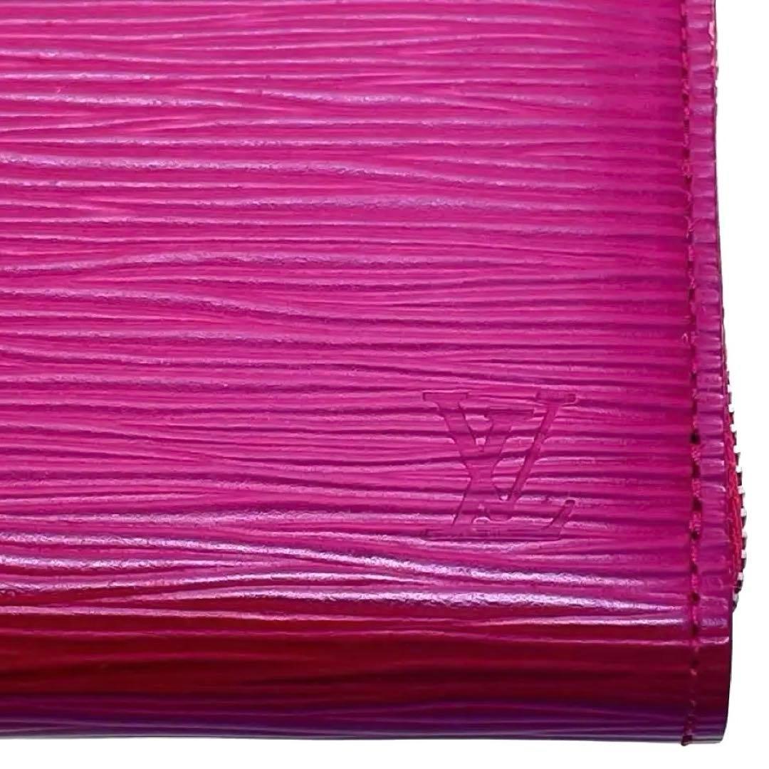 ルイヴィトン エピ ジッピー パース 小銭入れ フューシャ M60383