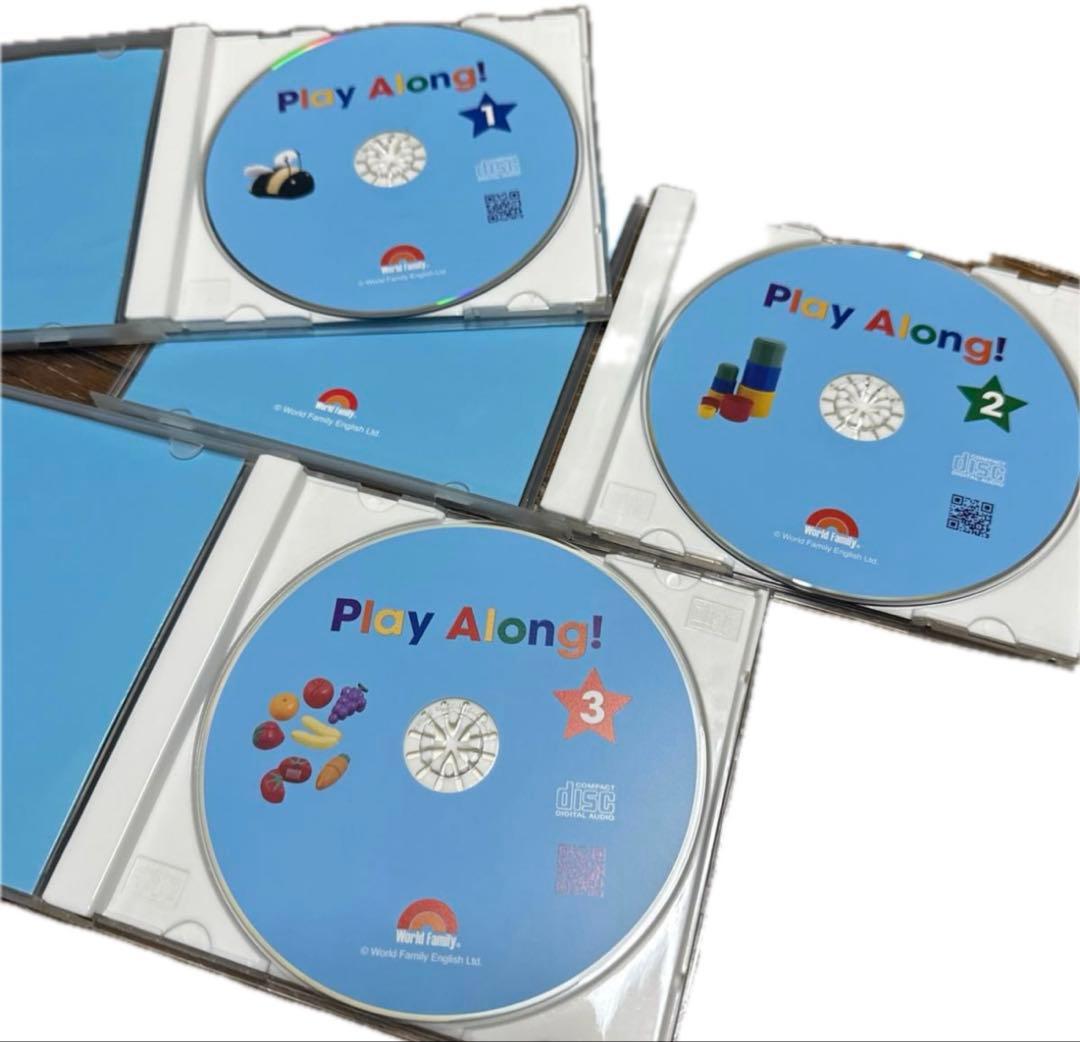 ディズニー英語システム プレイアロング　DVD CDガイドのセット