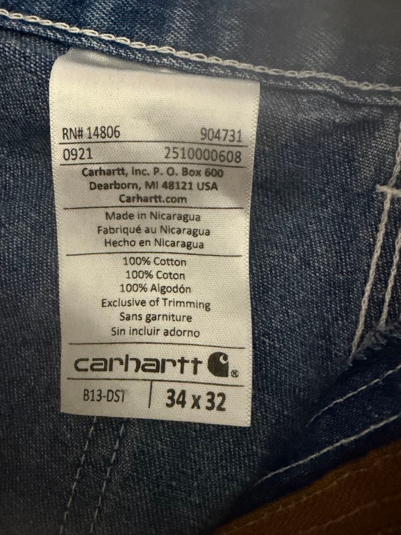 Carhartt J12 DST 【激レアデニムセットアップ】