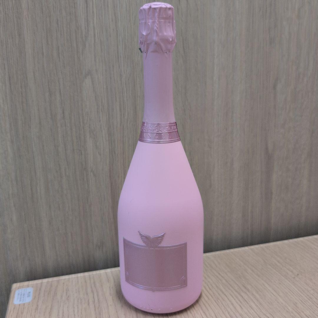 エンジェルドゥミセック ファーケース付き シャンパン ロゼ 未開栓