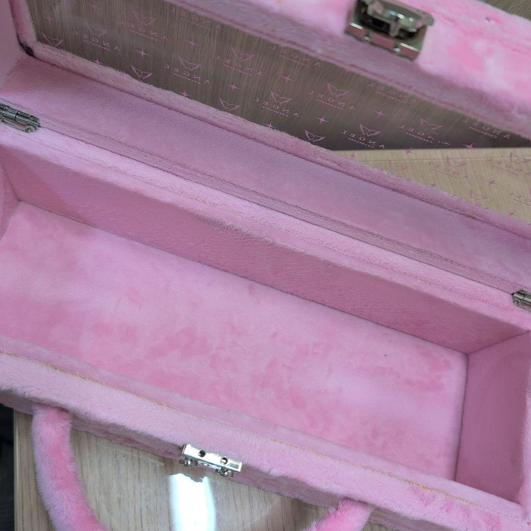 エンジェルドゥミセック ファーケース付き シャンパン ロゼ 未開栓