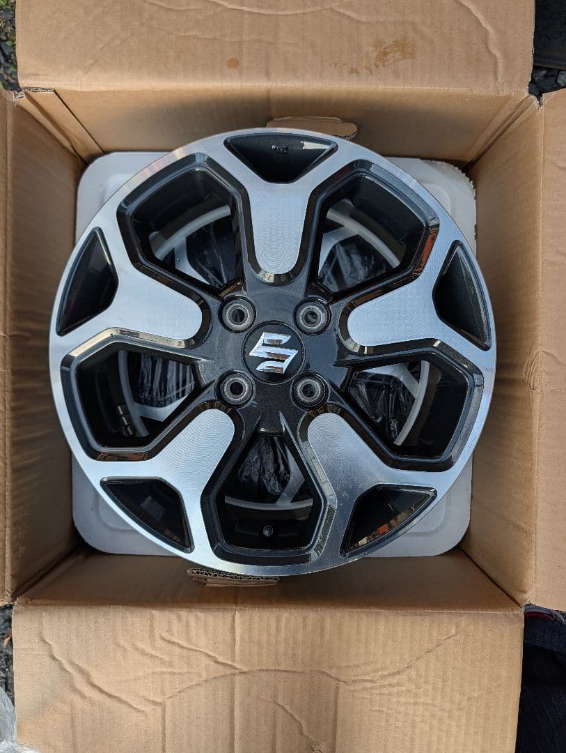 ハスラー　X　純正ホイール　15インチ　美品　No.1