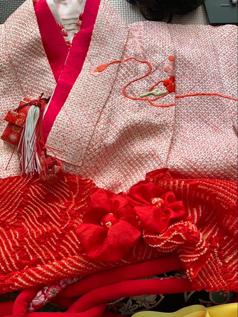 7歳七五三着物と小物セット