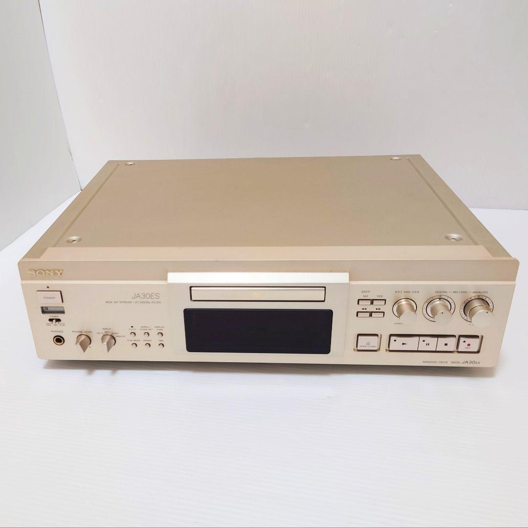 SONY MDS-JA30ES CDプレーヤー ゴールド　ジャンク