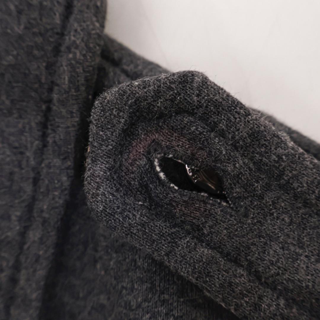 H3550-23◾️バーバリー　ダブルボタン　ピーコート風ジャケットノバチェック