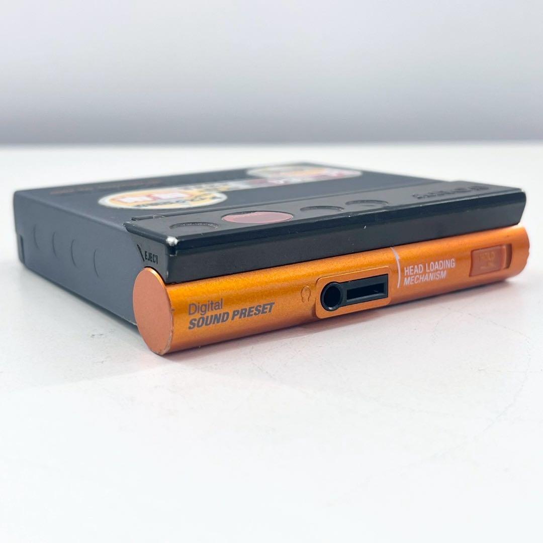 SONY MZ-E800 MDウォークマン 再生OK リモコン付 MDプレーヤー