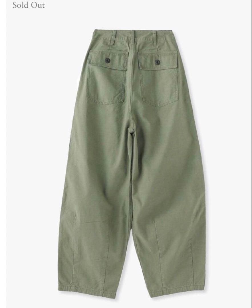 RHC Wide Military Pants カーキ XS