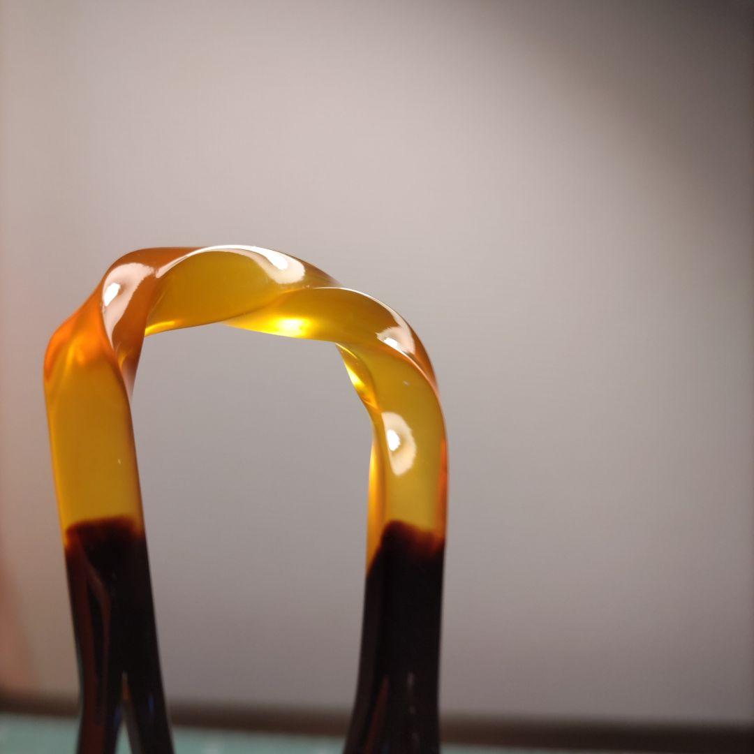 本べっ甲ねじり簪