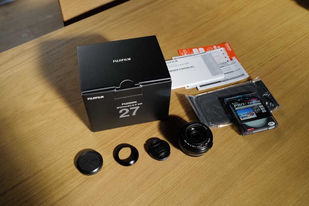 富士フイルム FUJIFILM XF27mm F2.8 R WR 単焦点レンズ