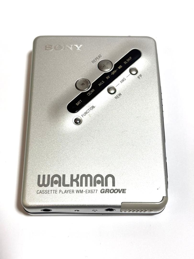 SONY カセットウォークマン WM-EX677 整備品 リモコン付き①