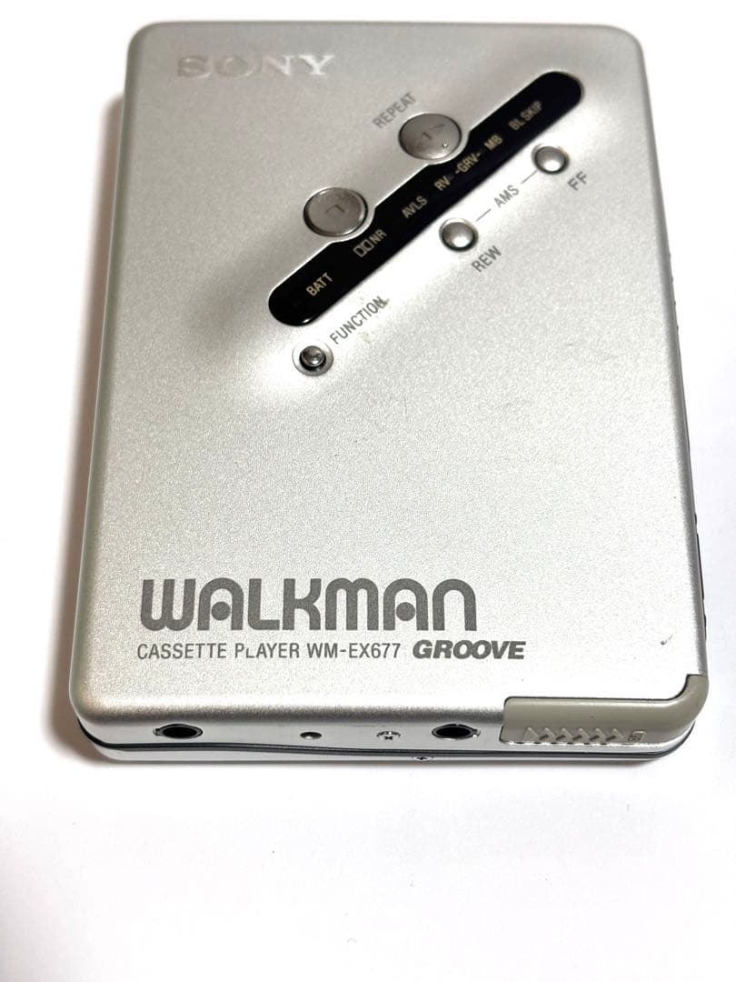 SONY カセットウォークマン WM-EX677 整備品 リモコン付き①