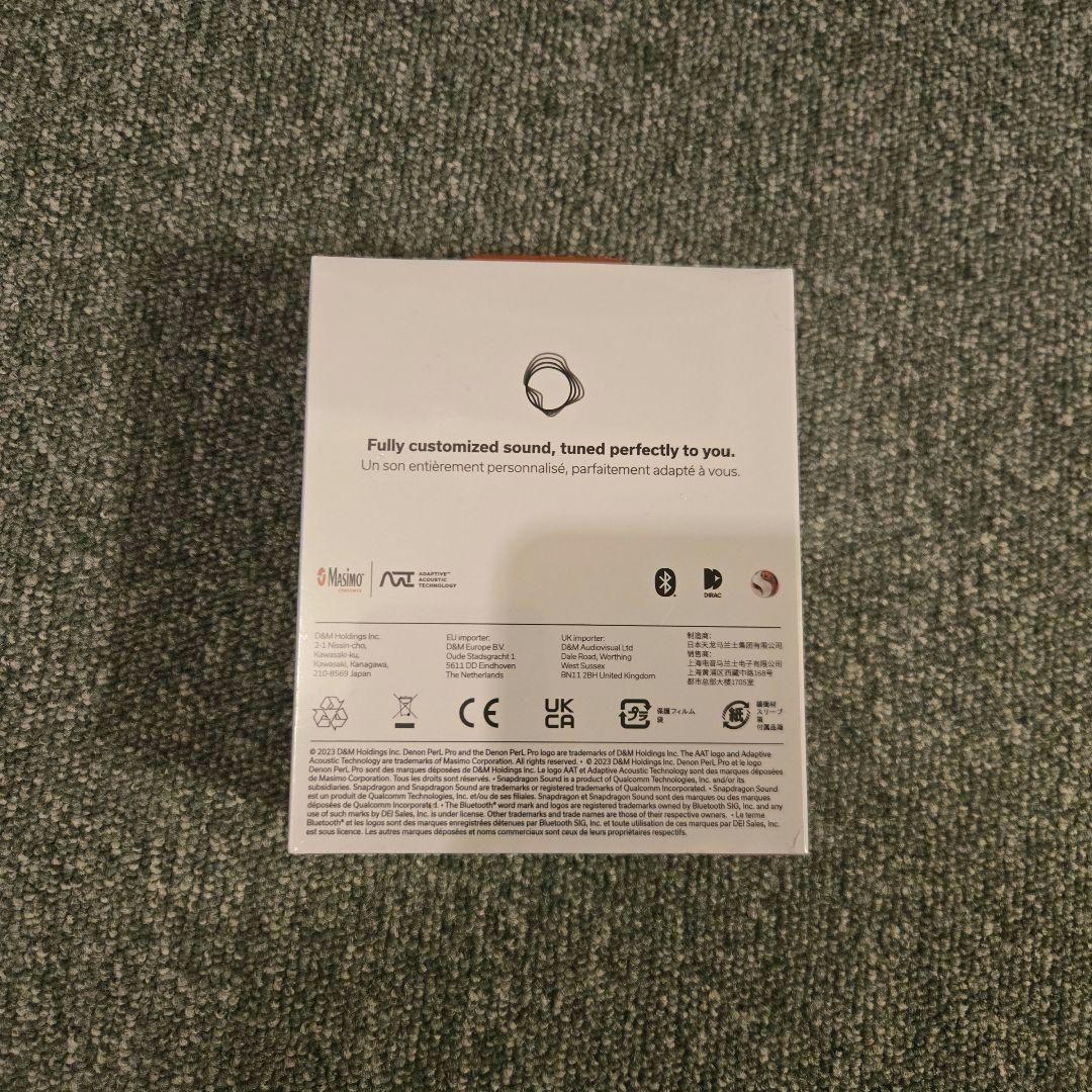 【新品未開封】Denon perl pro ホワイト