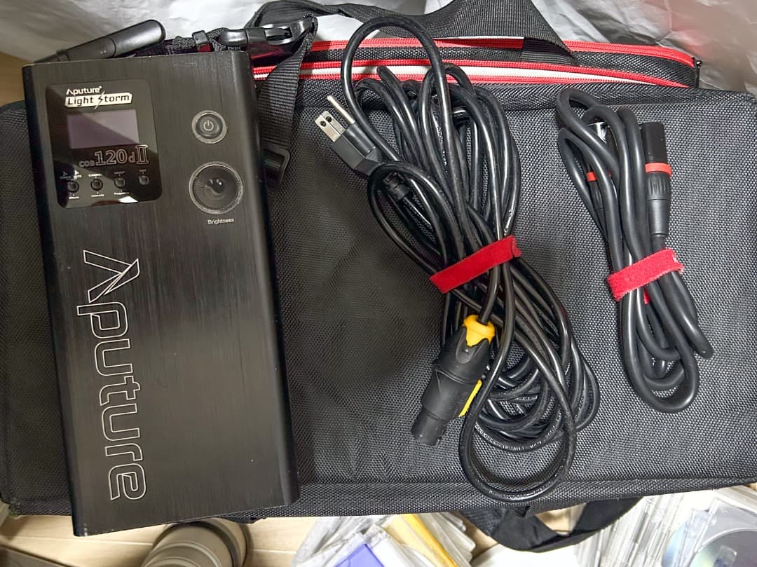 Aputure アプチャー 120d II 中古 リモコン欠品 ケース 照明機材