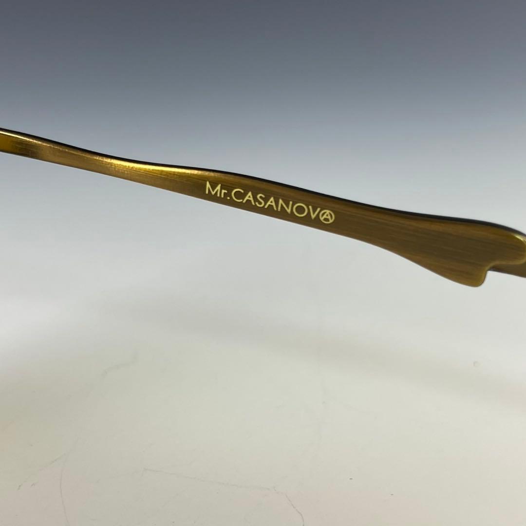 ミスターカサノバ ウェリントン KILLER サングラス ブラウンデミ 美品