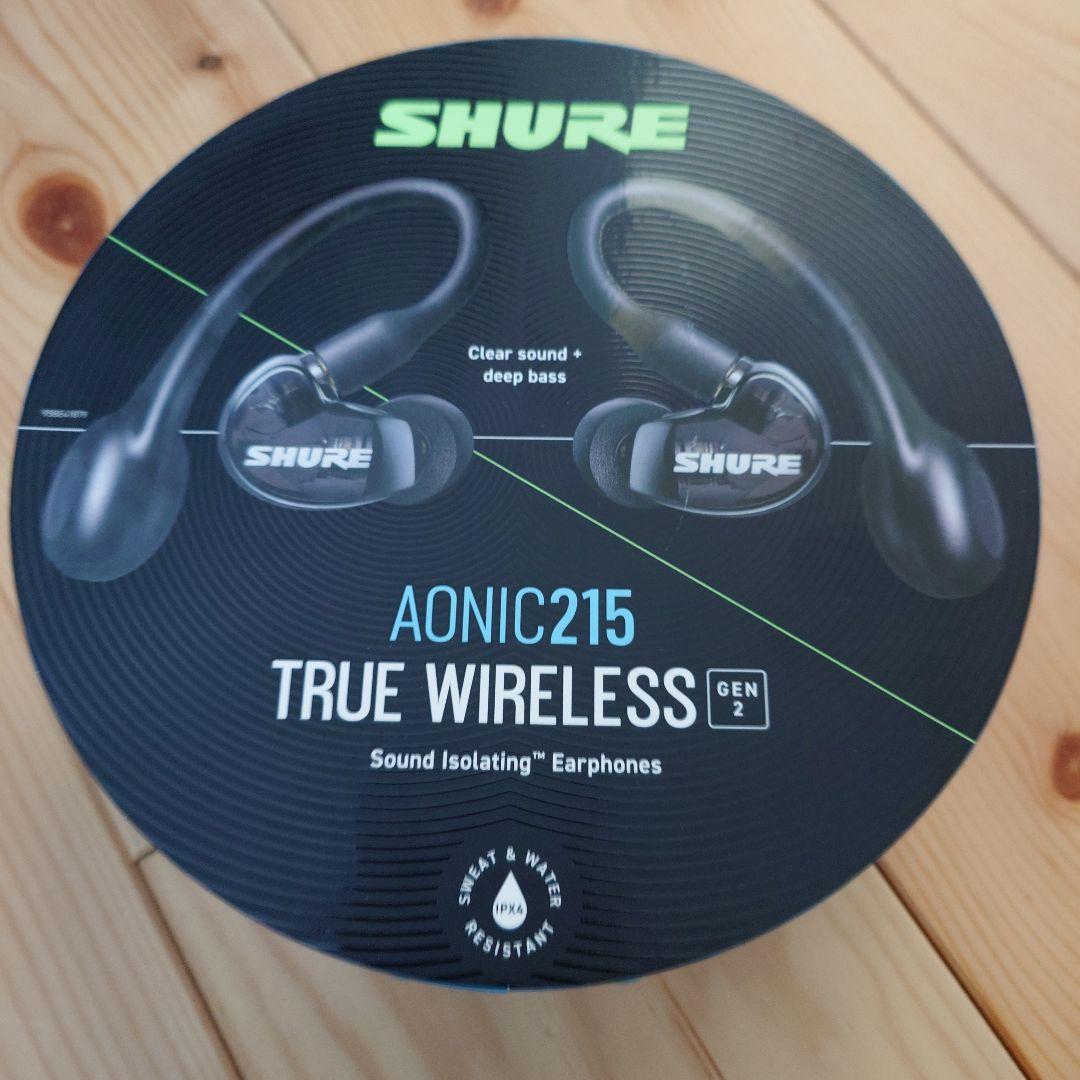 新品未使用未開封　SHURE AONIC 215 トゥルーワイヤレスイヤフォン