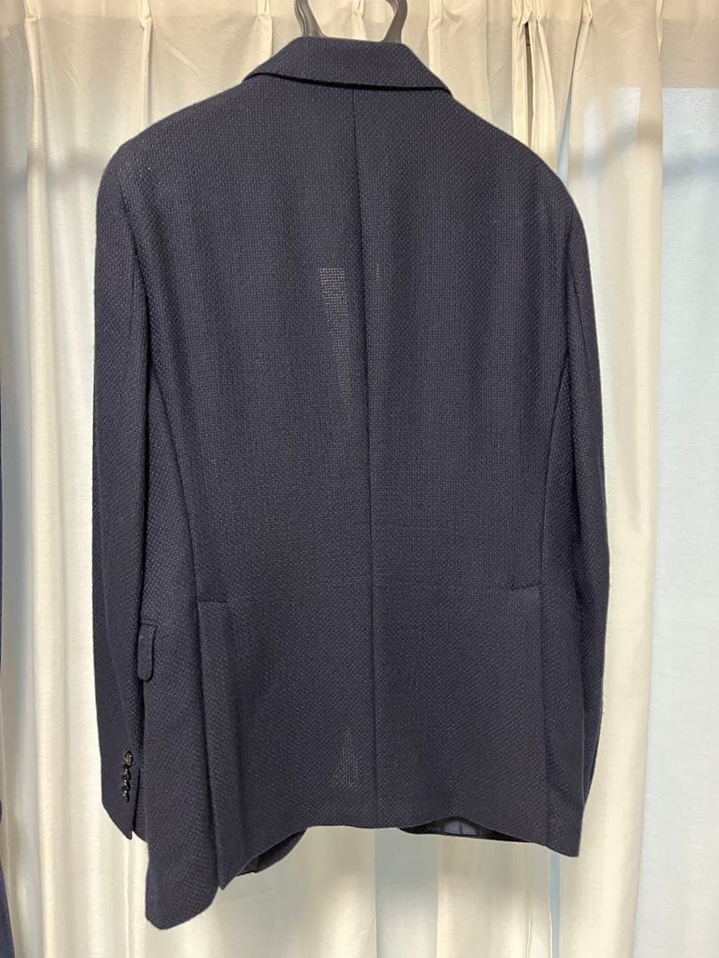 TAGLIATORE 2釦シングルアンコンジャケット ネイビー サイズ48/7R