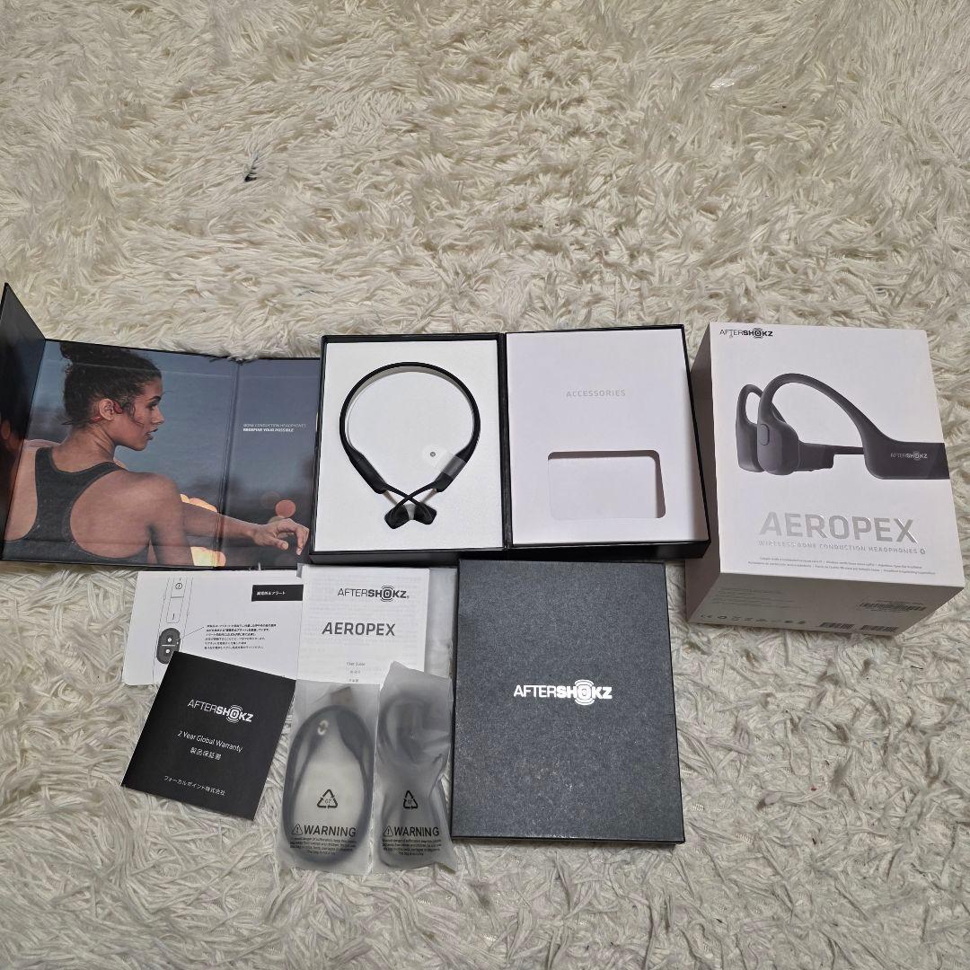 ★美品★ AFTERSHOKZ Aeropex AS800 骨伝導イヤホン