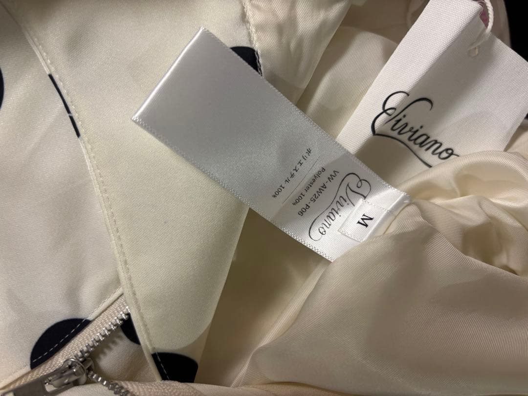 VIVIANO ドットパンツ