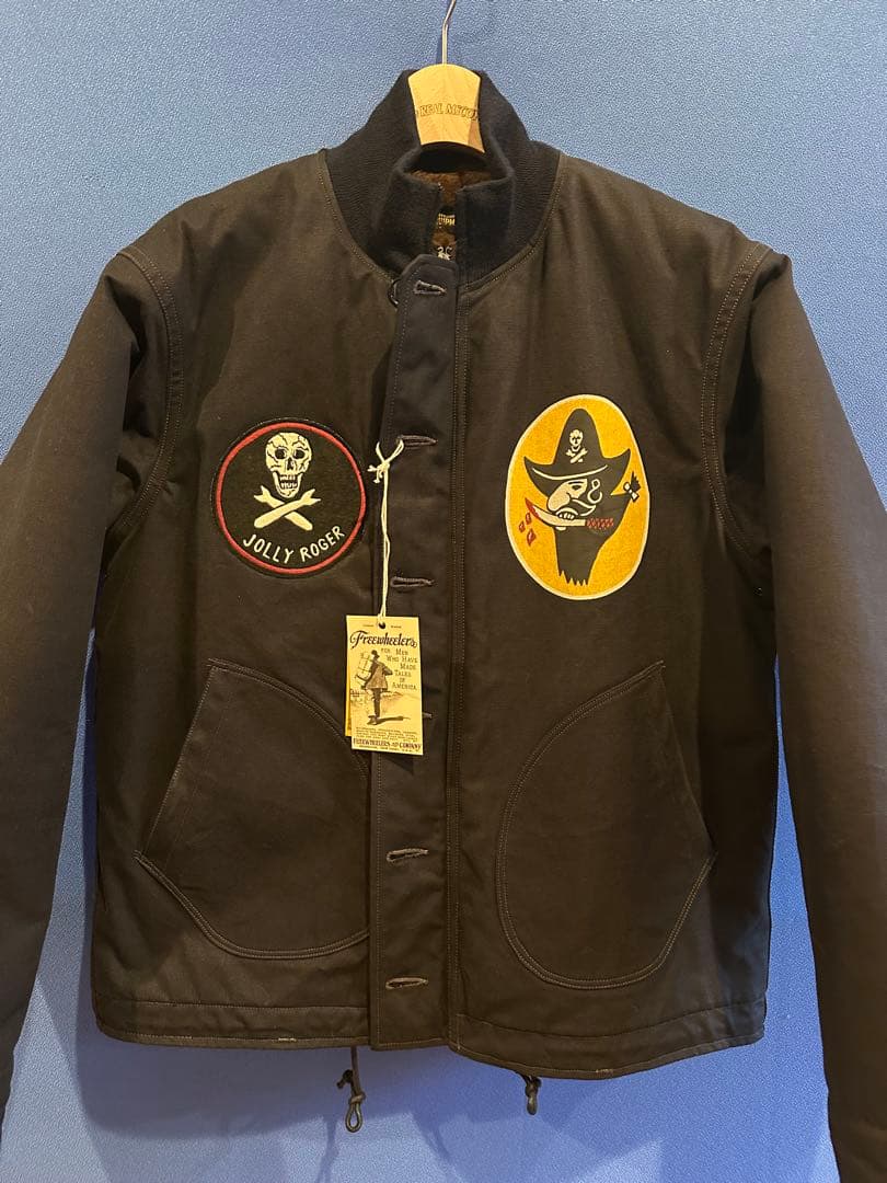 【極美品】FREEWHEELERS 2531004 デッキジャケット 42