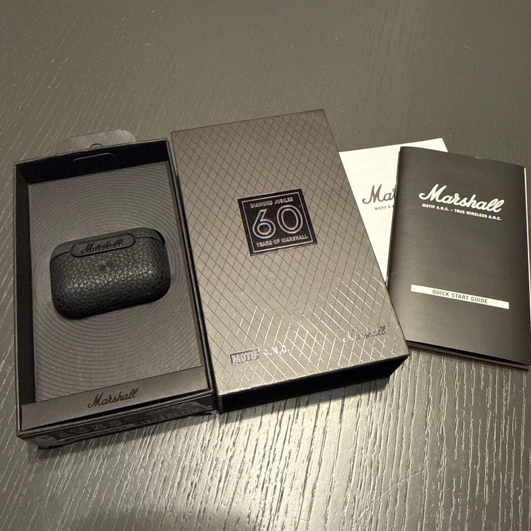Marshall ワイヤレスイヤホン ブラック(60周年記念モデル)