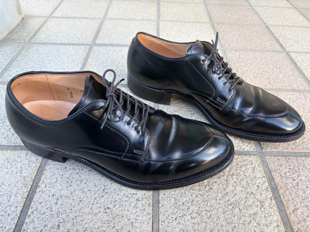 ALDEN オールデン　Vチップ　コードバン　54331 ブラック　US 8D