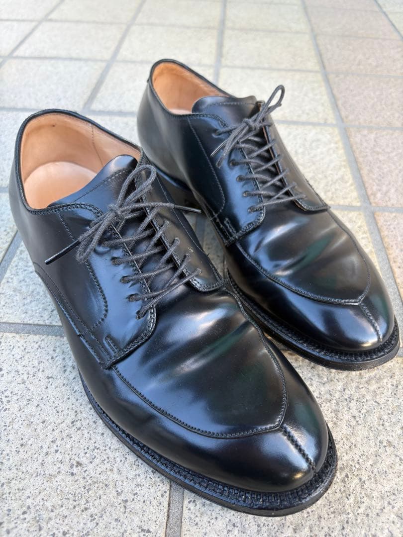 ALDEN オールデン　Vチップ　コードバン　54331 ブラック　US 8D